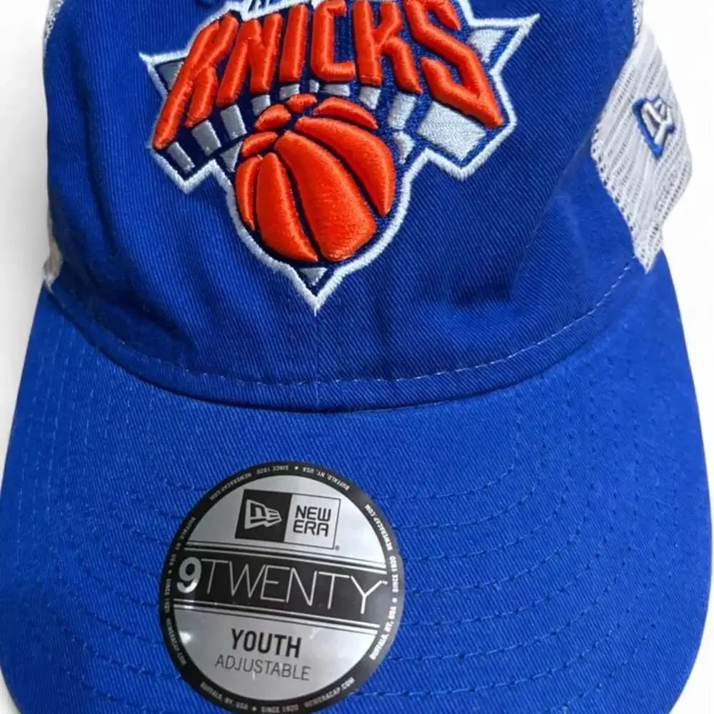 New Era New York Knicks 9TWENTY Youth Trucker Hat